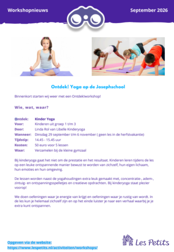 Kinderyoga Les Petits